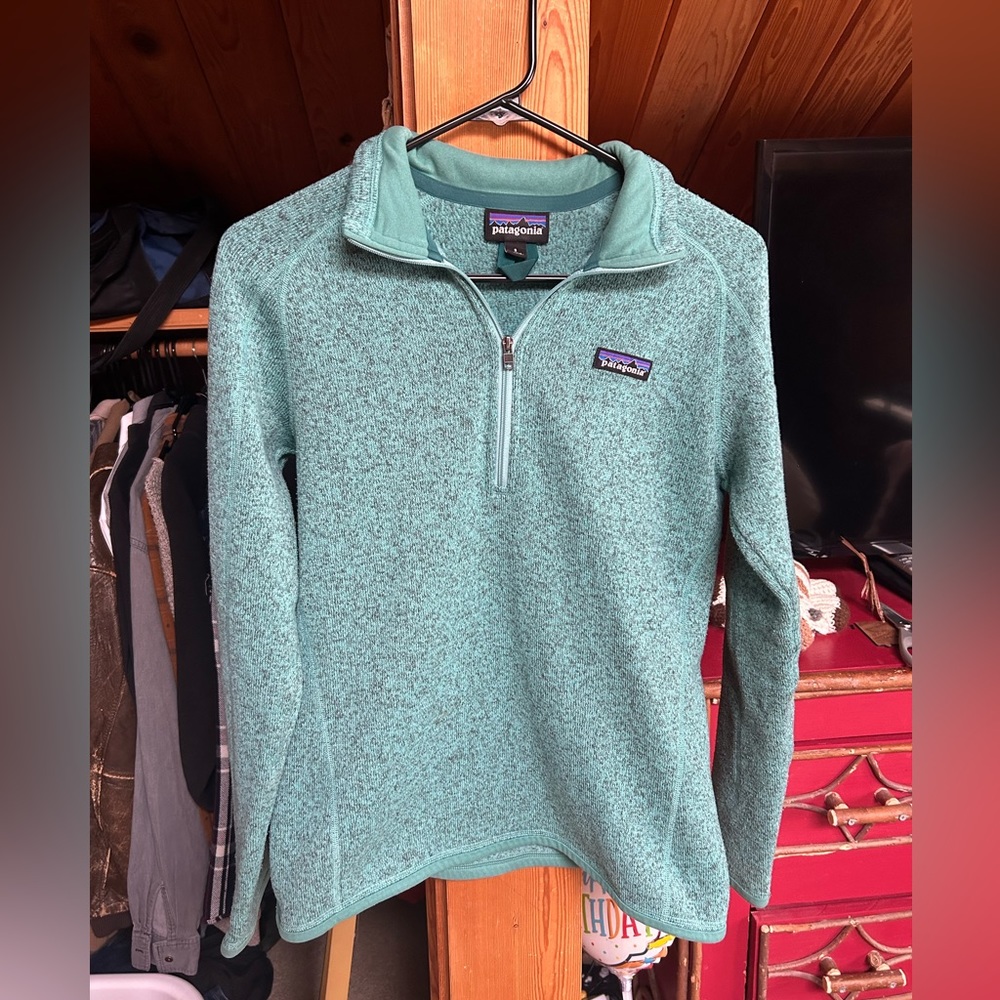 Teal Women's Better Sweater 1/4-Zip Fleece